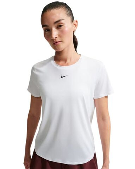 Женская теннисная футболка Nike Dri-Fit One Classic - white/black