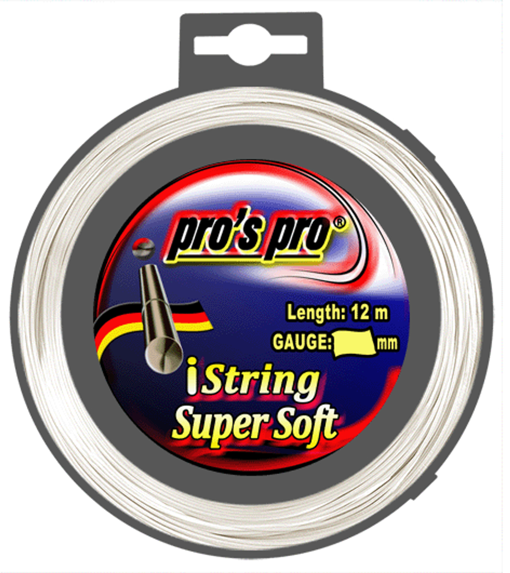 Теннисные струны Pro's Pro iString Super Soft (12 m) - белый