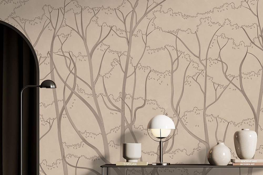 Обои и панно Affresco, коллекция  Line Art