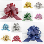 Бант Шар 3см Набор 10 шт "Блеск" с рисунком (Микс)