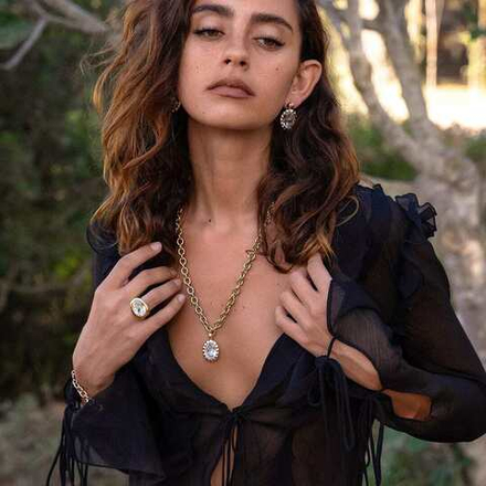 Колье Qudo CERETO 47 cm Gold 102039/10-1600