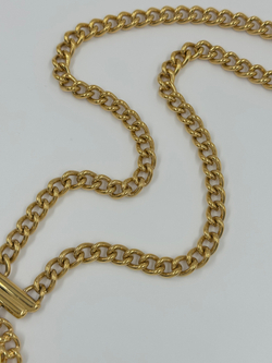 Крупный кулон на длинной цепи Monet