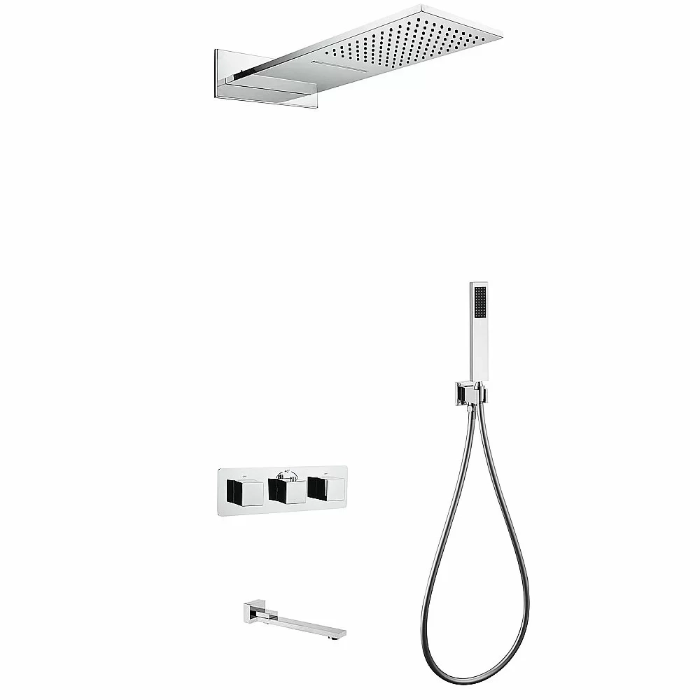 Душевая система ABBER Daheim AF8253 хром