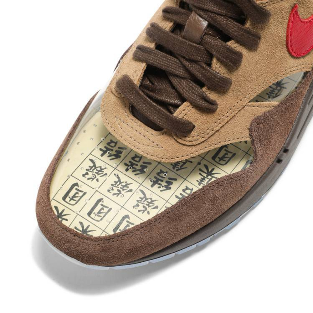 Кроссовки Clot X Nike Air Max 1 "Tea Leaf Brown" 2.0