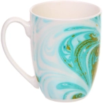 Кружка керамическая 350мл «Малахит»