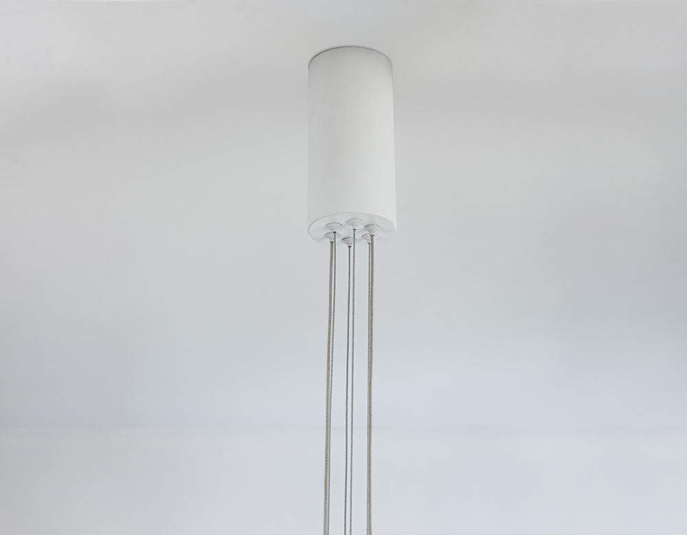 Светильник подвесной светодиодный FL5884/2 WH белый 45W 3000K/4200K/6400K D600/400*1200 (без ПДУ)