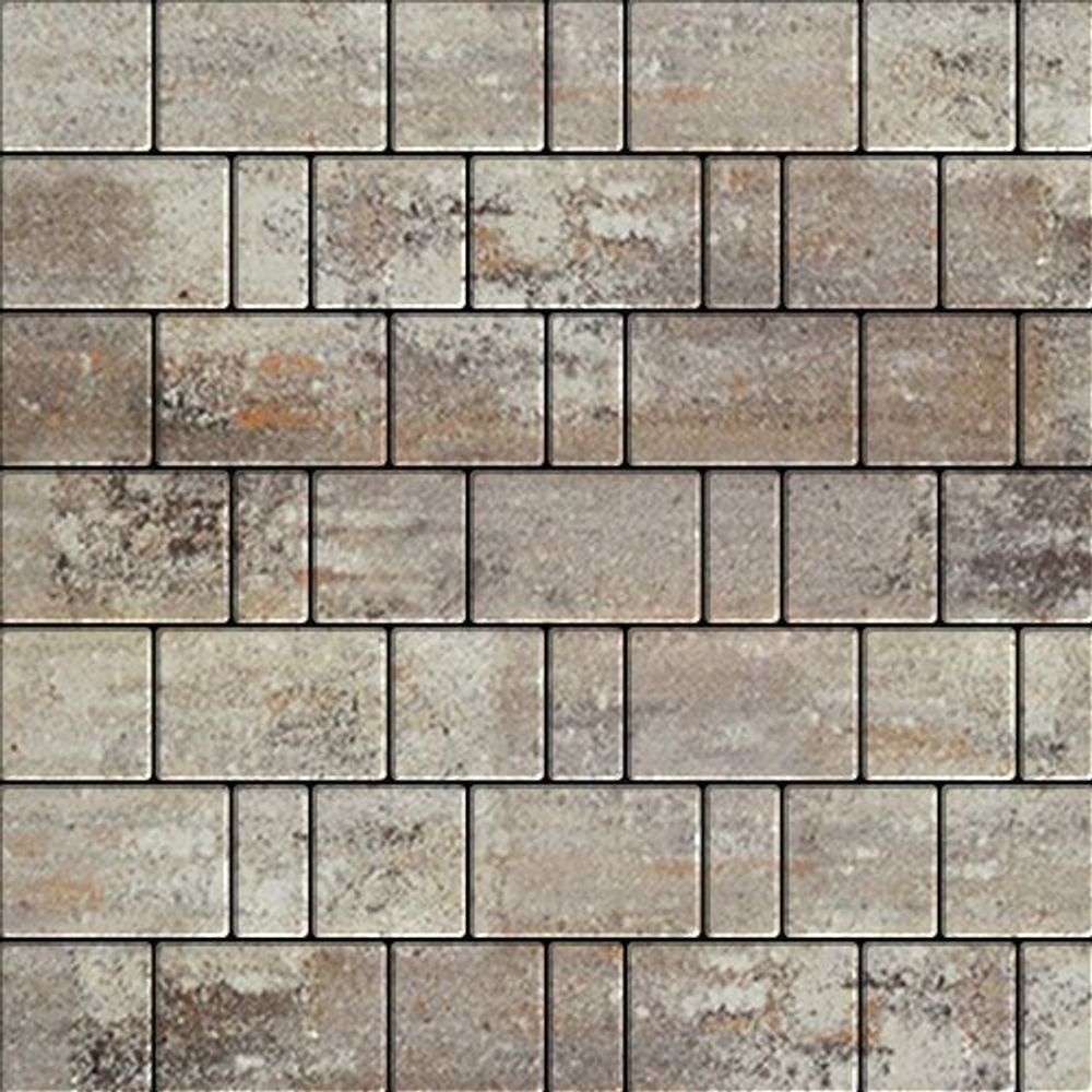 Тротуарная плитка Бергамо Colormix Берилл, 40 мм, гладкая