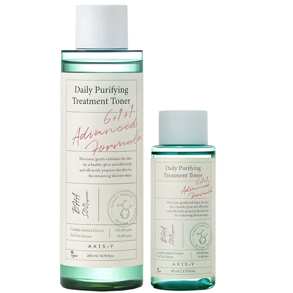 Тоник для проблемной кожи с центеллой и BHA-кислотой AXIS-Y Daily Purifying Treatment Toner 200 мл