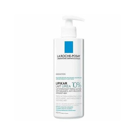 La Roche-Posay Lipikar Lait UREA 10% Увлажняющее молочко для тела тройного действия, 400 мл