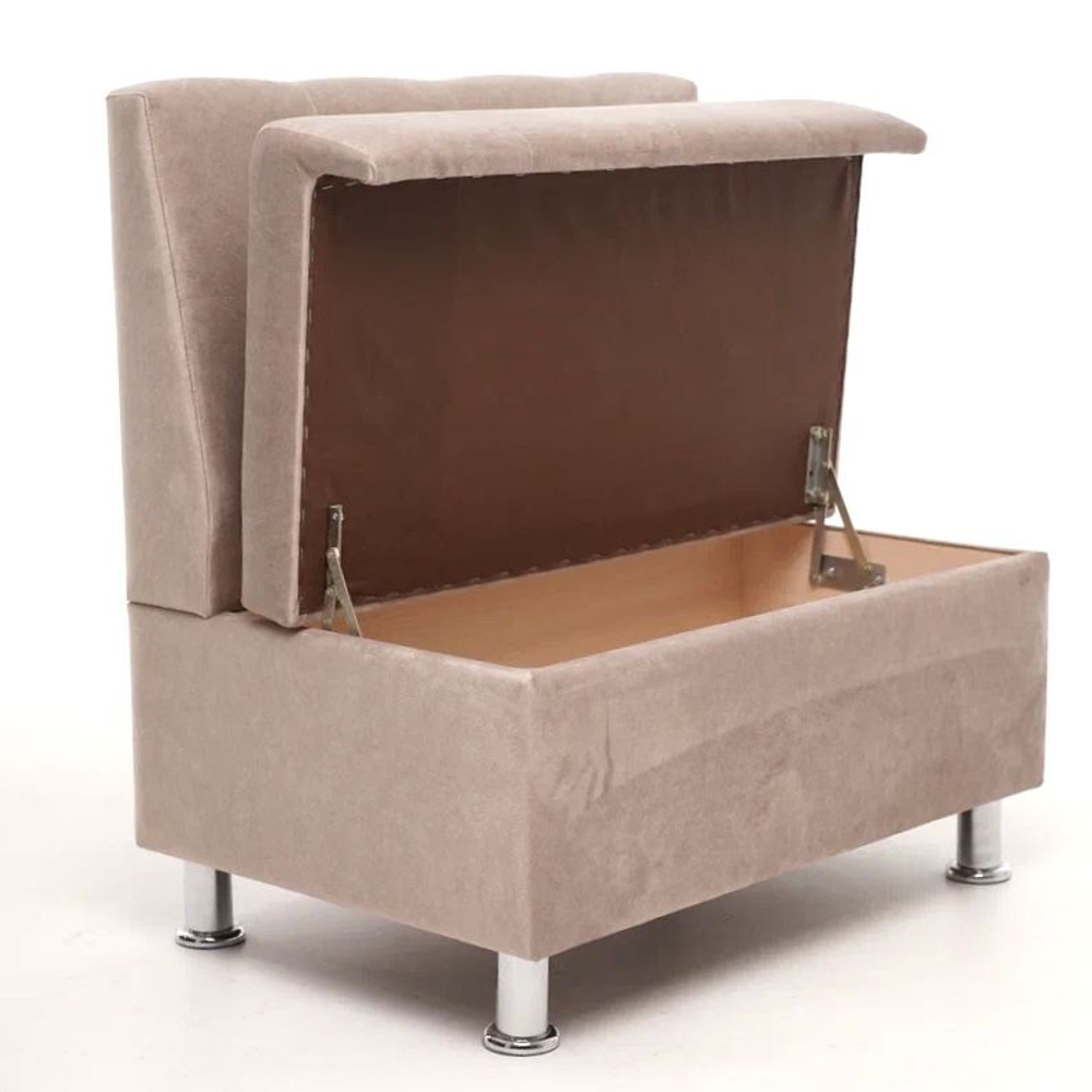 Стильный компактный диван Фабрики ОНИКС из практичного и износостойкого материала с оригинальным дизайном, вместительным ящиком для хранения, мягким наполнителем для дома, дачи и офиса