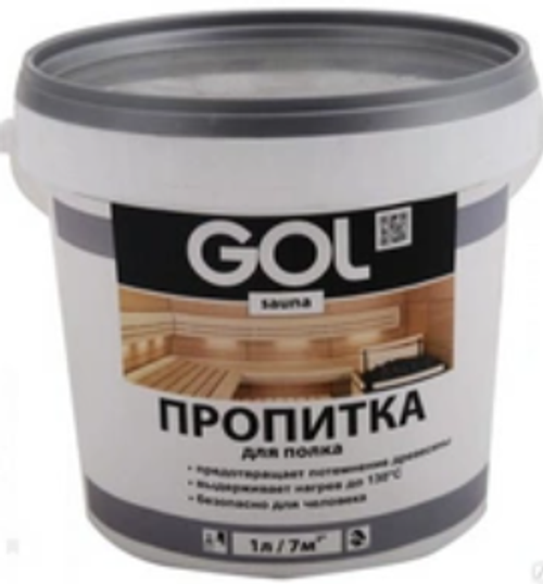 Sn.313  ПРОПИТКА для ПОЛА GOL sauna **Иж**
