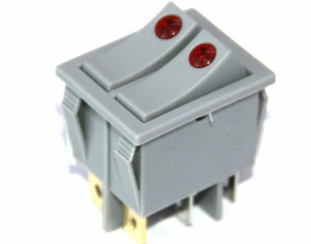 Кнопка включения 2-х клавишная KN036