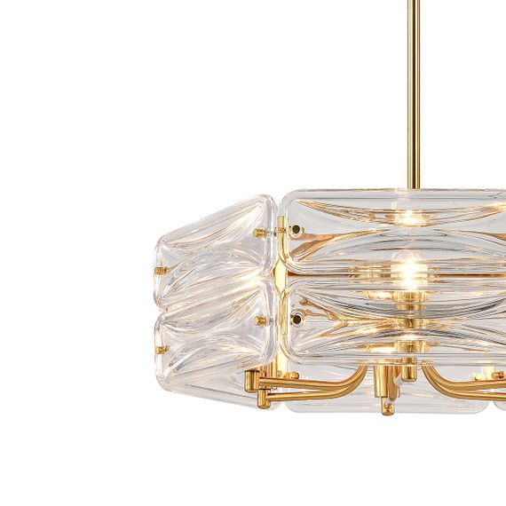 Подвесная люстра Indigo Zaffiro V12046/6P Brass V000500