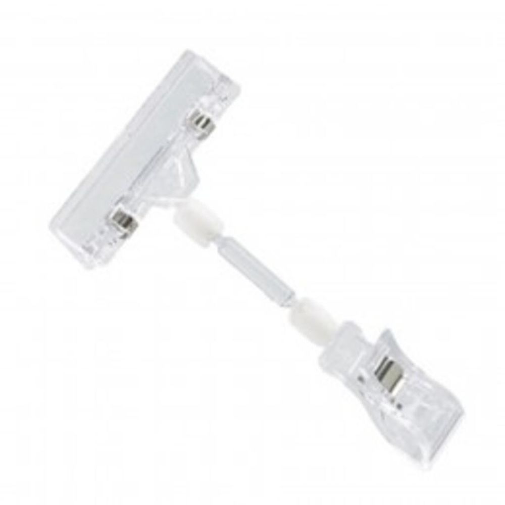 Держатель для ценников карточек табличек 8*2,6*16(h) см, на прищепке набор 10 шт. Garcia De Pou