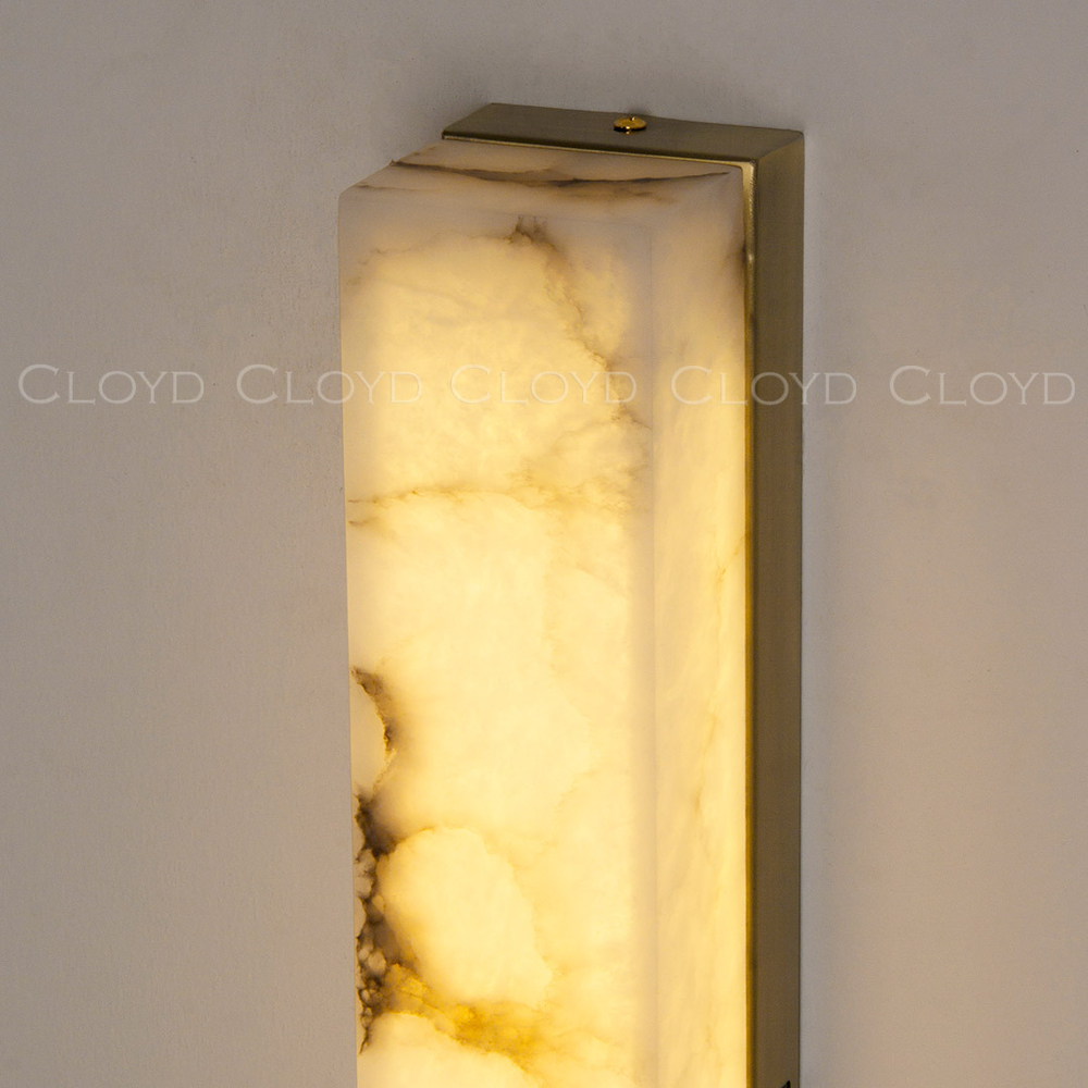 Бра Cloyd ISOKRAT-A W1 / выс. 37 см - латунь (арт.20374)