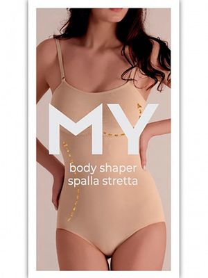 Боди BO102 Body Shaper Spalla Stretta My