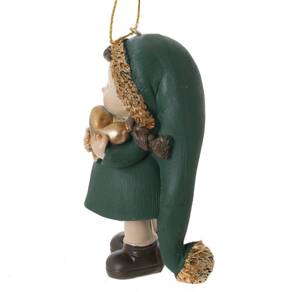 GAEM Фигурка декоративная подвесная "Девочка", L5 W5 H10 см, 2в.