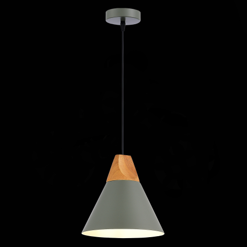 SLE125113-01 Подвес Серый/Серый, Светлое дерево E14 1*40W