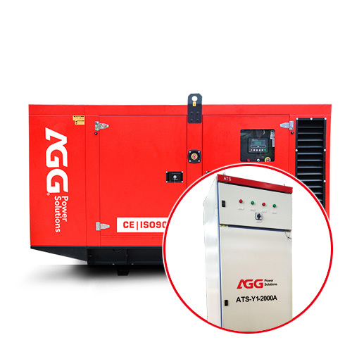 Дизельный генератор AGG P33D5 в кожухе с АВР