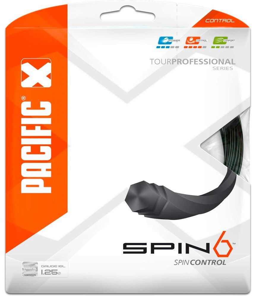 Теннисные струны Pacific Spin6 Control (12,2 m)