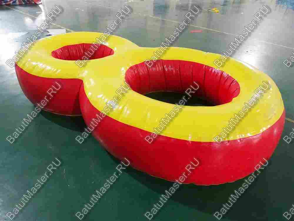 Надувной водный аттракцион "Водная восьмерка" 2,1*1,3*0,6 м
