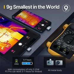 Смартфонный тепловизор INFIRAY P2 PRO, мобильная тепловизионная камера Андроид