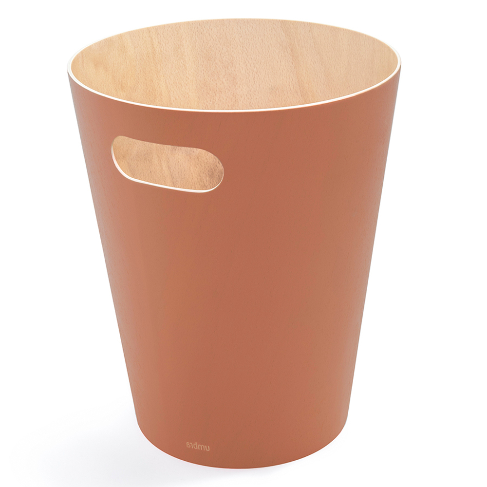 Корзина для мусора woodrow, 7,5 л, коричневая