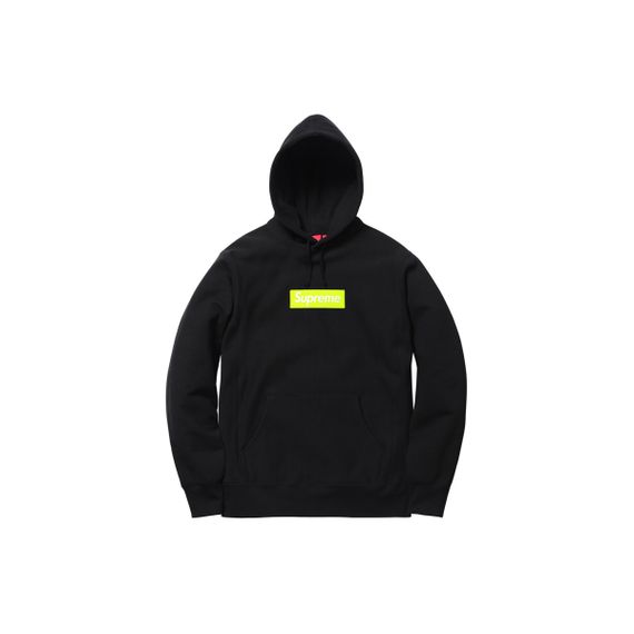 Supreme FW17 Box Logo Hooded Sweatshirt Black Bogo