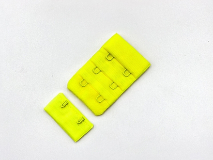 Застежки 2х3, желтый, 3 см, Турция (Арт: Z2T-286), шт