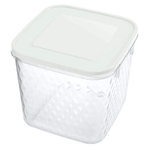 Контейнер для замораживания и хранения продуктов "кристалл" 1,8л (белый)