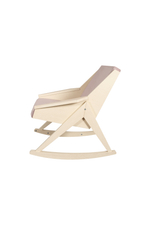 Кресло -качалка АМБЕР Д арт.GS-16737 1 уп. (каркас дуб, сиденье Verona Rose розовое).