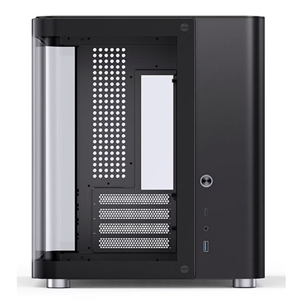 Корпус JONSBO TK-1, mini-ITX, micro-ATX, черный (без БП)