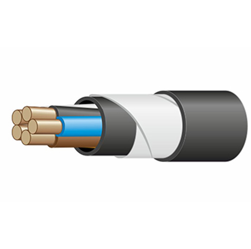 Кабель медный силовой бронированный ВБШвнг(А)-LS 5х16 мк(N, PE)-0,66