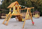 Деревянный игровой комплекс Савушка Lux - 2