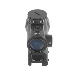 Прицел коллиматорный Veber Wolf Reflex 125 RD (закрытый, объектив 22мм, 2 МОА, метка точка красная, вивер)