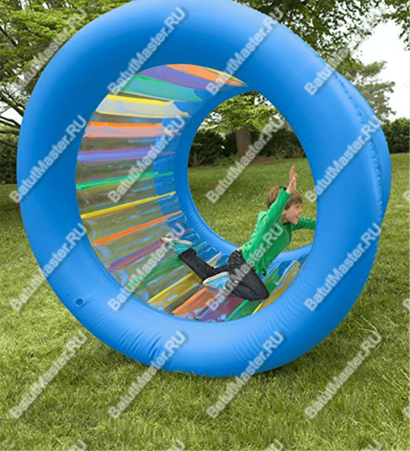 Аттракцион Водный цилиндр "Летнее настроение", ПВХ, 2*1,8*1,8 м