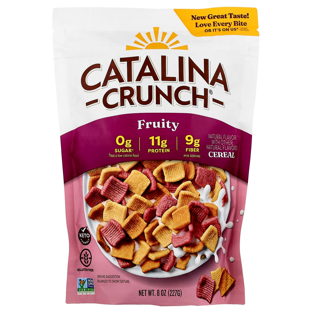 Catalina Crunch, Keto Friendly, фруктовые хлопья, 227 г (8 унций)