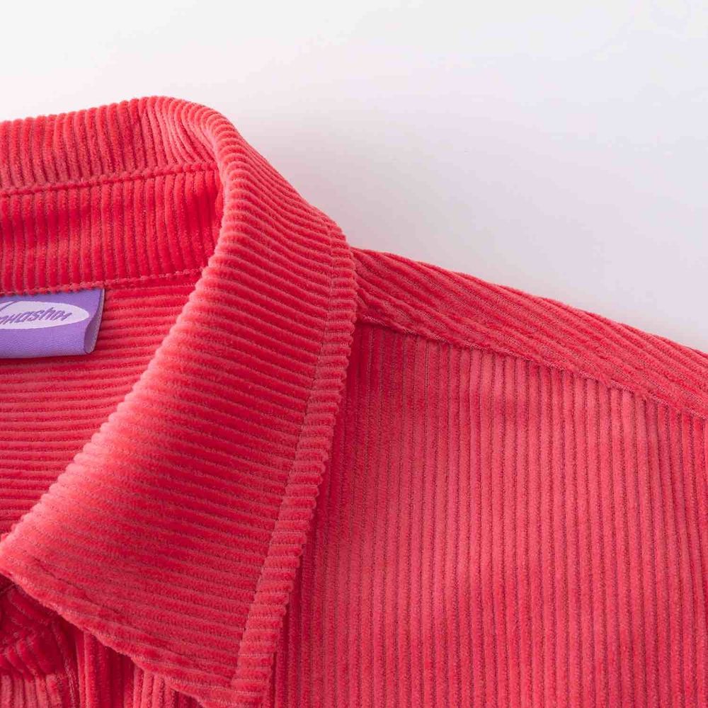 Рубашка Ymkashix Velvet Button багровая