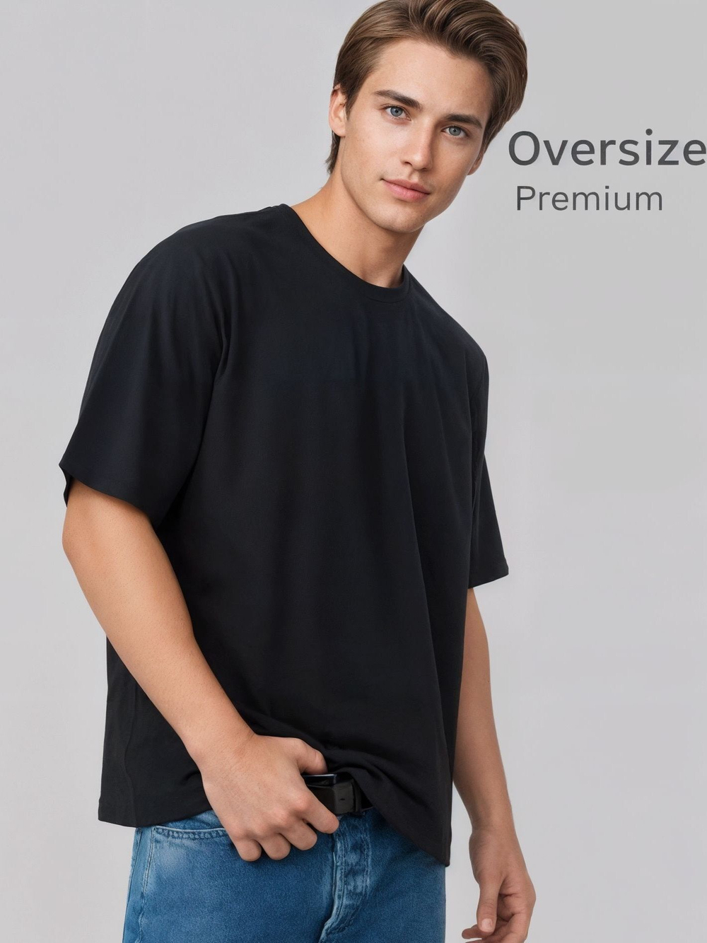 Футболка CONST оверсайз премиум, 100% хлопок, чёрная, унисекс, принт "EAT. SLEEP. INTEGRATE. REPEAT." для технарей и математиков