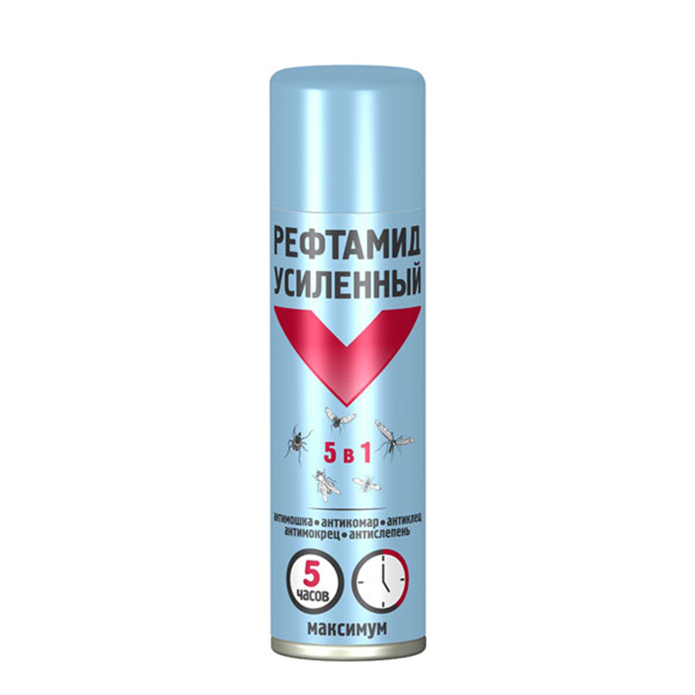 Репеллент "Рефтамид Экстра Максимум" (усиленный) 150 мл, 5 в 1 (Следопыт)