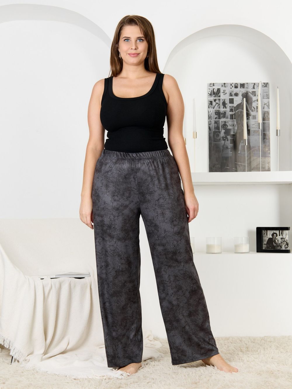 Брюки Ная Виотекс СЕРЫЙ