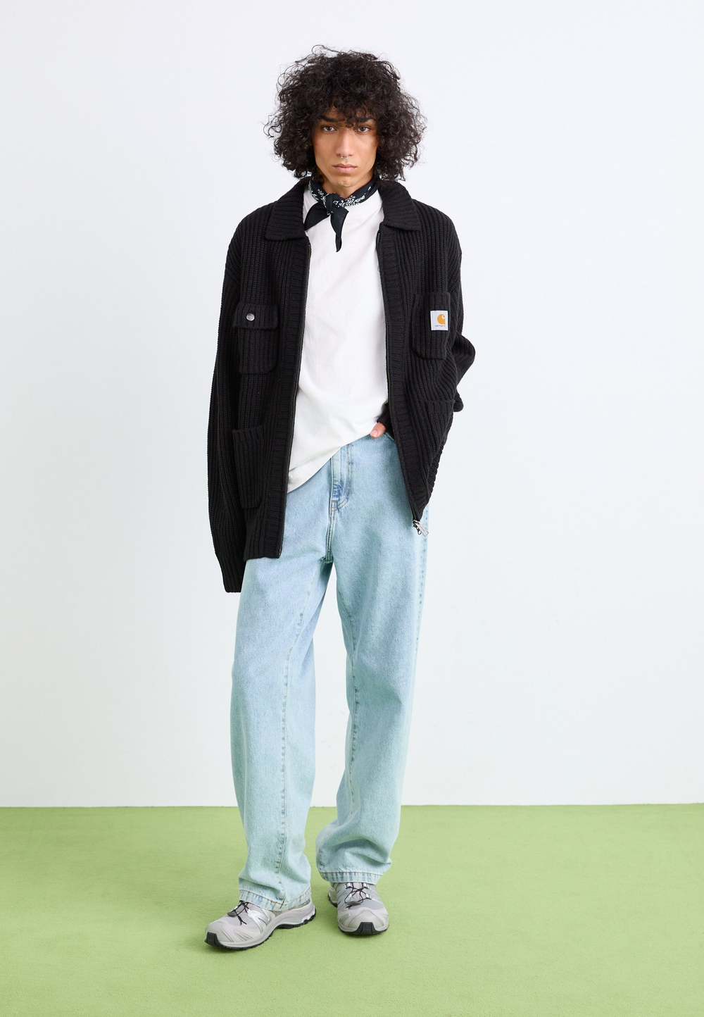 Carhartt WIP Кардиган - Чёрный