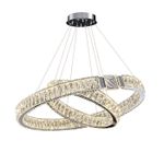 Люстра D8010P/2R/D800+600 silver