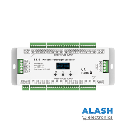 Контроллер лестничного освещения с датчиком PIR 32CH ES32