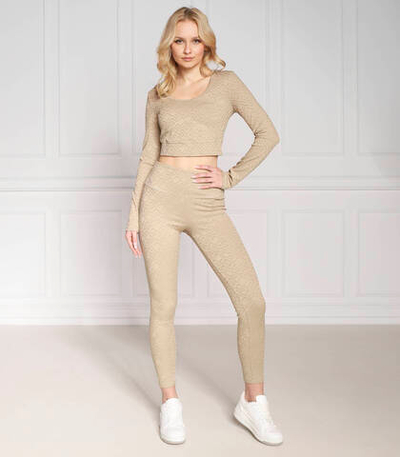 топ dana GUESS ACTIVE - бежевый(V3RP10 MC04Y)