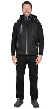 Жилет утепленный "Сириус-Алекс" (черный)