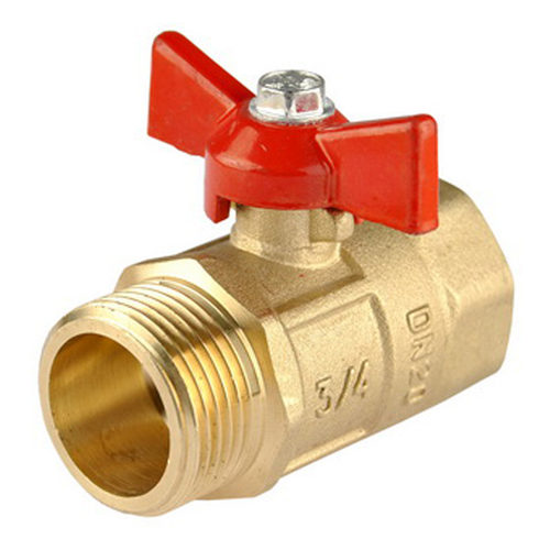 Кран шаровой 3/4'' вн/нар бабочка Практик 131  ГАЛЛОП