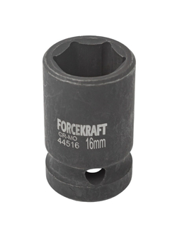 Головка ударная 16мм (6гр.),1/2'' FORCEKRAFT FK-44516