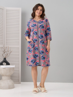 Халат Хф-362/серый-голубойпион