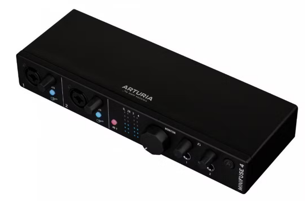 Аудиоинтерфейс  Arturia MiniFuse 4 Black
